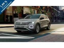 Indiumgraumetallic/schwarz (metallic) Gebraucht 2024 VW T-Roc IQ Drive SUV | 28.690 € (Guter Preis)