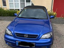 Blau Gebraucht 2003 Opel Astra Cabriolet Cabrio | 1.100 € (Superpreis)