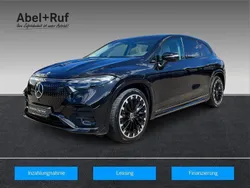 Schwarz Gebraucht 2023 Mercedes EQS580 AMG SUV | 84.879 € (Superpreis)