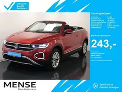 Rot Gebraucht 2024 VW T-Roc Cabriolet Style Cabrio | 26.665 € (Superpreis)