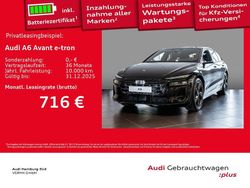Mythosschwarz metallic Gebraucht 2025 Audi A6 e-tron Performance Kombi | 77.950 € (Fairer Preis)