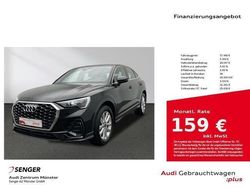 Schwarz Gebraucht 2024 Audi Q3 Sportback Ambiente SUV | 38.480 € (Fairer Preis)