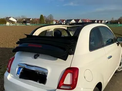 Weiß Gebraucht 2017 Fiat 500C Lounge Cabrio | 10.499 € (Fairer Preis)