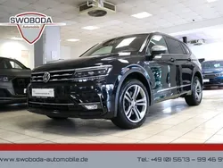Deep black perleffekt Gebraucht 2021 VW Tiguan Allspace R-line SUV | 35.950 € (Fairer Preis)