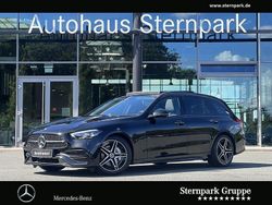 Lack obsidianschwarz Gebraucht 2024 Mercedes C180 AMG line Kombi | 36.450 € (Fairer Preis)