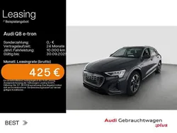 Magnetgrau Gebraucht 2024 Audi Q8 e-tron S-Line SUV | 52.379 € (Guter Preis)