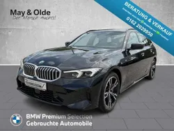 Black sapphire metallic Gebraucht 2024 BMW 330 M Sport Kombi | 40.990 €