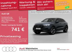 Waitomoblau metallic Gebraucht 2024 Audi Q8 Ambiente SUV | 69.992 € (Fairer Preis)