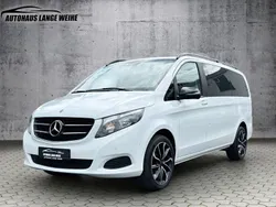 Bergkristallweiß metallic Gebraucht 2018 Mercedes V220 Edition Van / Kleinbus | 40.900 € (Fairer Preis)