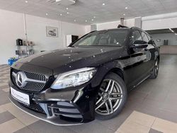 Schwarz/baltic black Gebraucht 2019 Mercedes C300 AMG line Kombi | 22.999 € (Guter Preis)