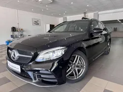 Schwarz/baltic black Gebraucht 2019 Mercedes C300 AMG line Kombi | 23.900 € (Guter Preis)