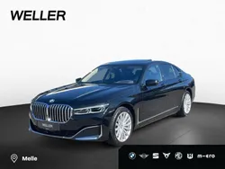 Black sapphire (schwarz) Gebraucht 2021 BMW 740 Executive Limousine | 56.450 €