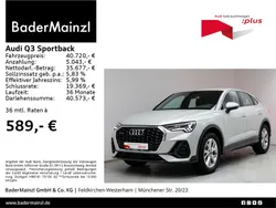 Tausilber metallic Gebraucht 2022 Audi Q3 Sportback Ambiente SUV | 40.720 € (Fairer Preis)