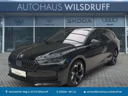Schwarz Neu 2025 Skoda Superb SportLine Kombi | 44.290 € (Fairer Preis)