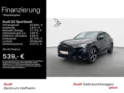 Schwarz Gebraucht 2022 Audi Q3 Sportback S-Line SUV | 40.990 € (Fairer Preis)