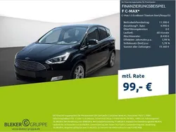 Schwarz Gebraucht 2019 Ford C-MAX Titanium Van / Kleinbus | 16.290 € (Fairer Preis)