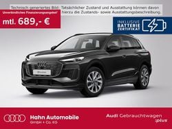 Schwarz (mythosschwarz metallic) Gebraucht 2024 Audi Q6 e-tron S-Line SUV | 59.930 € (Superpreis)
