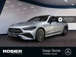 Silber / hightechsilber Gebraucht 2024 Mercedes CLE450 AMG line Coupé | 69.790 € (Fairer Preis)