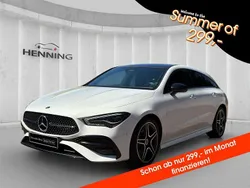 Weiß Gebraucht 2024 Mercedes CLA200 Shooting Brake AMG Kombi | 36.780 € (Teuer)