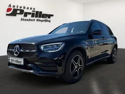 Schwarz Gebraucht 2022 Mercedes GLC400d AMG line SUV | 59.900 € (Teuer)