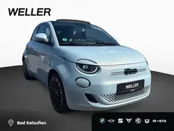 Celestial blue (blau) Gebraucht 2021 Fiat 500e Cabrio | 17.950 € (Superpreis)