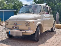 Beige Gebraucht 1971 Fiat 500 Cabrio | 11.700 €