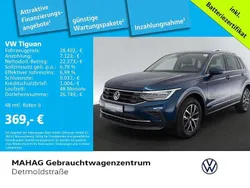 Nightshade blue metallic Gebraucht 2021 VW Tiguan Life SUV | 28.492 € (Guter Preis)