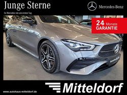 Grau Gebraucht 2024 Mercedes CLA200 Shooting Brake AMG Line Premium Kombi | 35.440 €