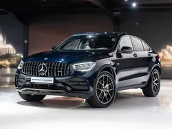 Blau Gebraucht 2021 Mercedes GLC43 AMG AMG Coupé | 57.980 € (Fairer Preis)