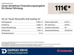 Schwarz Gebraucht 2021 Hyundai i10 Trend Kleinwagen | 11.990 € (Fairer Preis)