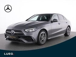 Grau Gebraucht 2024 Mercedes C200 AMG Limousine | 40.999 € (Fairer Preis)