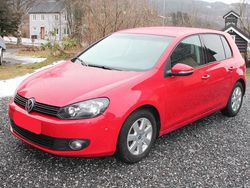 Rot metallic Gebraucht 2009 VW Golf VI Trendline Kleinwagen | 7.300 € (Fairer Preis)