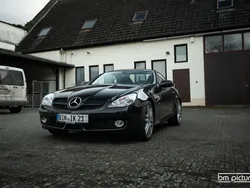 Schwarz Gebraucht 2008 Mercedes SLK200 Cabrio | 16.500 € (Etwas zu teuer)