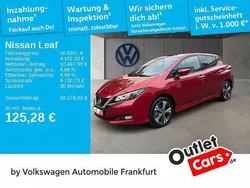 New red metallic Gebraucht 2022 Nissan Leaf Kleinwagen | 16.650 € (Guter Preis)