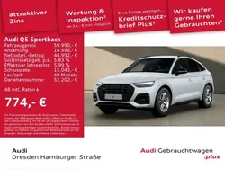Gletscherweiß metallic Gebraucht 2024 Audi Q5 Sportback Advanced Plus SUV | 59.990 €