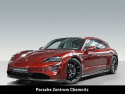 Rot Gebraucht 2022 Porsche Taycan GTS Sport Turismo Limousine | 83.490 € (Fairer Preis)