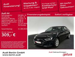 Mythosschwarz metallic Gebraucht 2022 Audi A4 Ambiente Limousine | 28.900 € (Guter Preis)