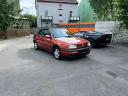 Rot Gebraucht 1997 VW Golf Cabriolet Cabrio | 3.000 € (Fairer Preis)