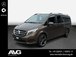 Dolomitbraun Gebraucht 2018 Mercedes V250 Edition Van / Kleinbus | 46.800 € (Guter Preis)