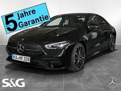 Metalliclack kosmosschwarz Gebraucht 2025 Mercedes CLA200 AMG Coupé | 46.390 € (Teuer)