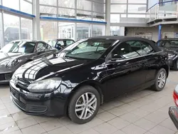 Schwarz Gebraucht 2012 VW Golf Cabriolet Cabrio | 8.390 € (Fairer Preis)