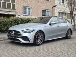 Silber Gebraucht 2022 Mercedes C300 AMG line Limousine | 40.800 € (Fairer Preis)