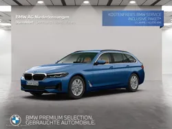 Blau Gebraucht 2022 BMW 520 Kombi | 34.990 € (Fairer Preis)