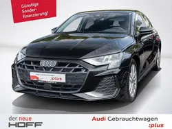 Schwarz Gebraucht 2024 Audi A3 Sportback S-Line Limousine | 34.975 € (Fairer Preis)