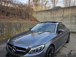 Grau Gebraucht 2018 Mercedes C300 AMG line Coupé | 26.980 € (Guter Preis)