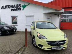 Limonengelb ral 1016 Gebraucht 2015 Opel Corsa Selection Limousine | 7.990 € (Etwas zu teuer)
