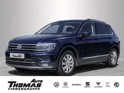 Atlantic blue metallic Gebraucht 2020 VW Tiguan Highline SUV | 22.989 € (Superpreis)
