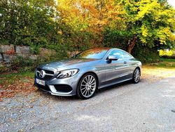 Grau Gebraucht 2016 Mercedes C220 AMG Coupé | 21.950 € (Teuer)