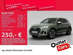 Distriktgrün metallic Gebraucht 2022 Audi SQ5 Ambiente SUV | 51.984 € (Fairer Preis)