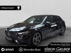 Lack kosmosschwarz (metallic) Gebraucht 2024 Mercedes A200 AMG Limousine | 32.850 € (Fairer Preis)